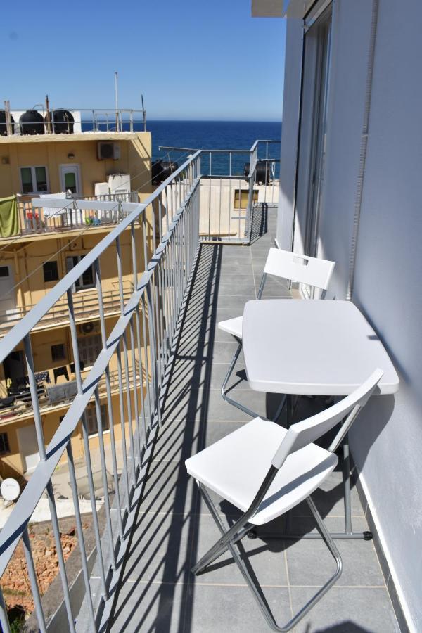 Iris Apartment Hriszí Aktí Haniá Kültér fotó